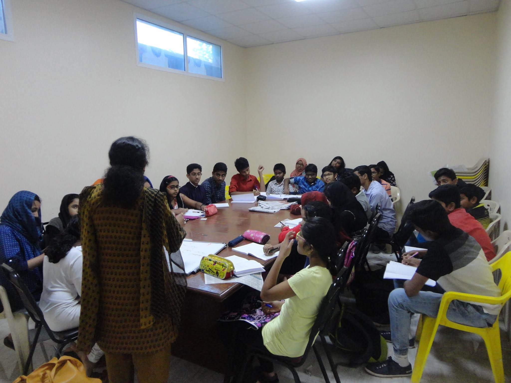 Class for Al Ain students