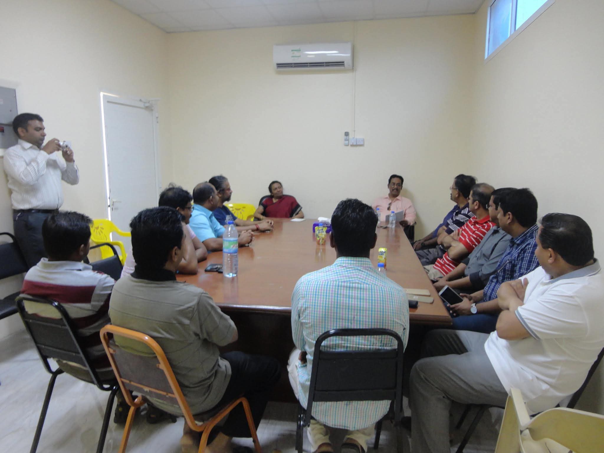 Orientation Class to parents at Al Ain
